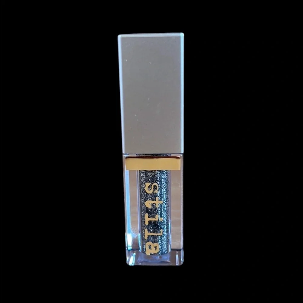Stila Shimmer & Glow Liquid Eyeshadow - Silver Sparkle Molton Midnight